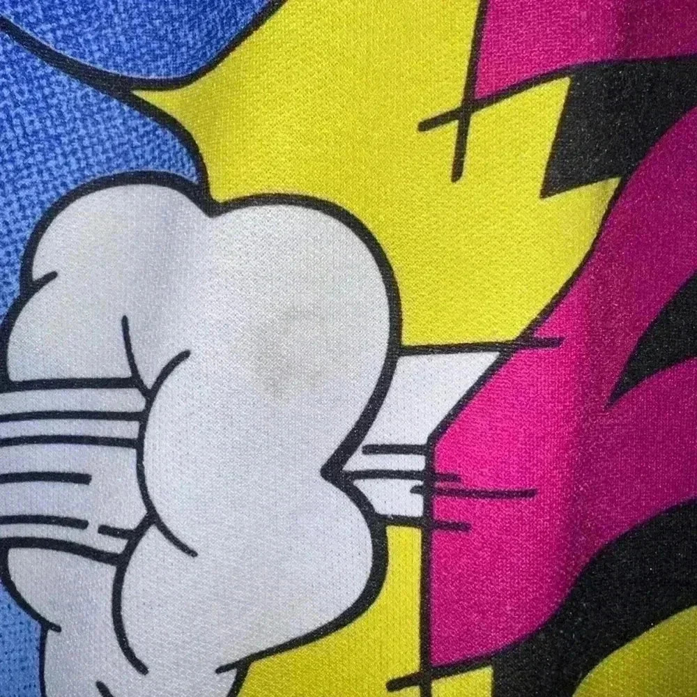 Vintage Finish Line Cycling Jersey/Pink, Blue,Yellow/26 1/2 Length/17 1/2 Width — image 7 of 8